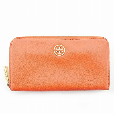 TORYBURCHトリーバーチ TORY BURCH 長財布 オレンジ - 財布