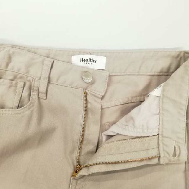 【中古】未使用品 Healthy denim ヘルシーデニム Lotus ハイライズ フレア デニム パンツ ジーンズ ユーズド加工 24｜au  PAY マーケット