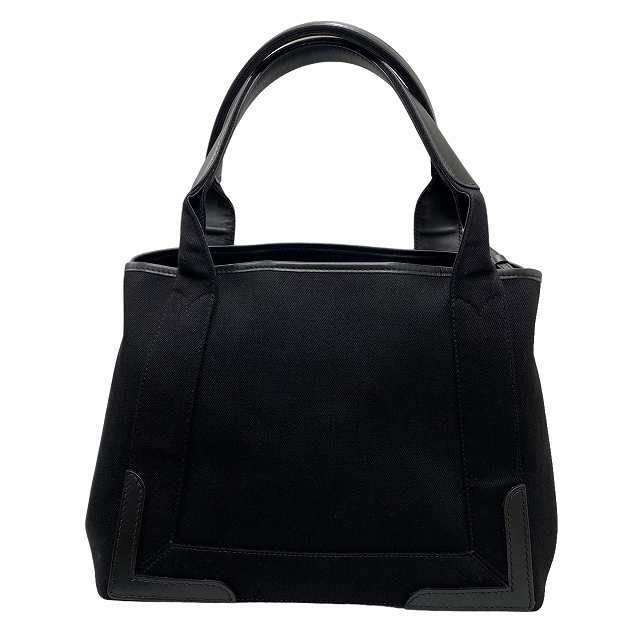 中古】バレンシアガ BALENCIAGA ネイビーカバス S トートバッグ ポーチ