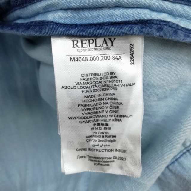 新品 REPLAY セーター ネイビー 未使用