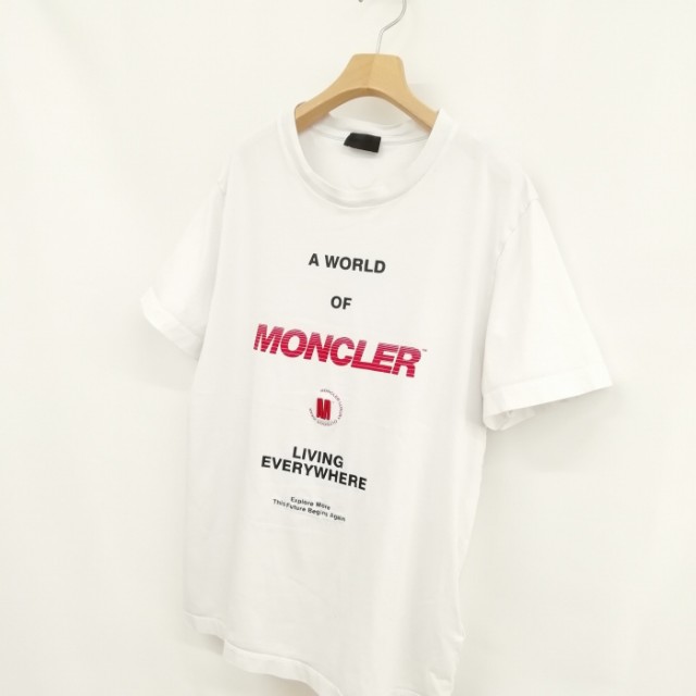 中古】モンクレール MONCLER 2021 SS Tshirt Tシャツ カットソー ロゴ