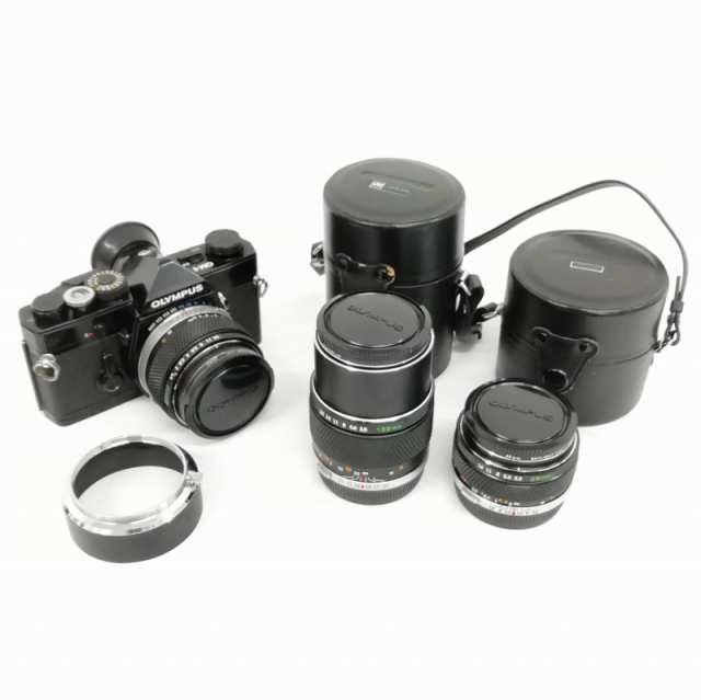 【中古】オリンパス OLYMPUS OM-1 フィルム マニュアル 一眼レフ カメラ 50mm 28mm 135mm レンズ3種付 その他