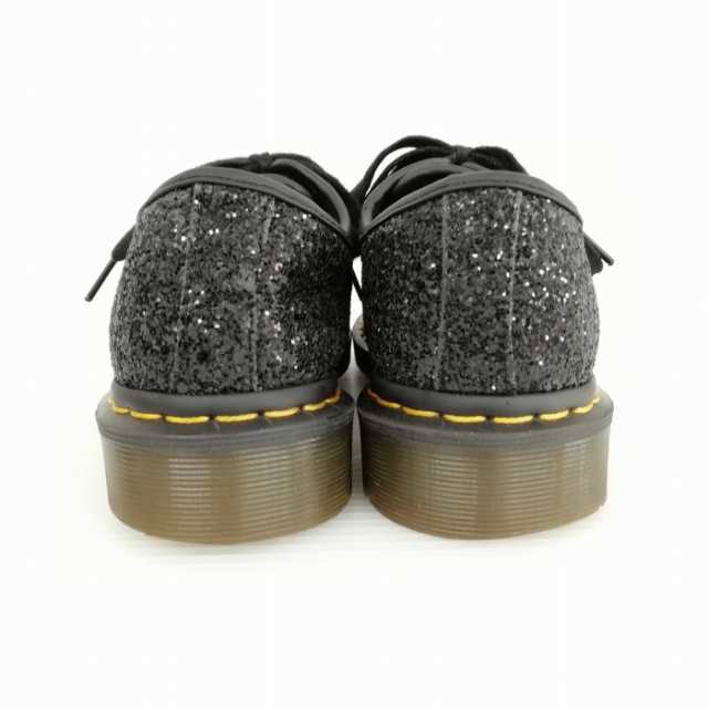 【中古】ドクターマーチン DR.MARTENS 1461 FARRAH グリッター 2ホール シューズ ブーツ UK6 ブラック｜au PAY  マーケット