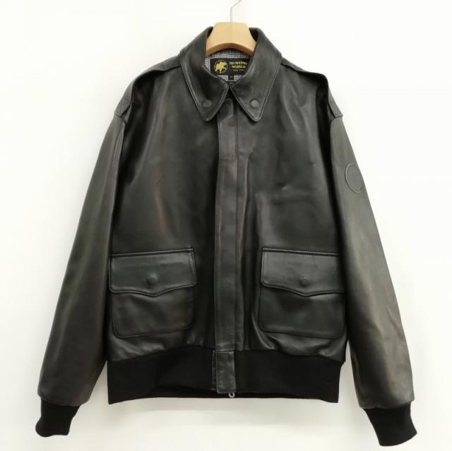 中古】ハンティングワールド HUNTING WORLD 2024 A-2 レザー フライト 