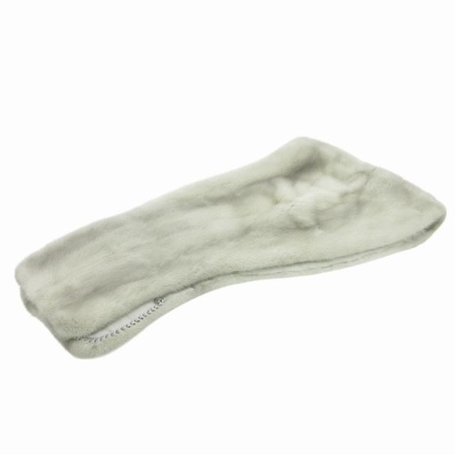 【中古】ノーブランド マフラー ショール サファイアミンク 毛皮 グレー /FT レディースの通販は 7,300円