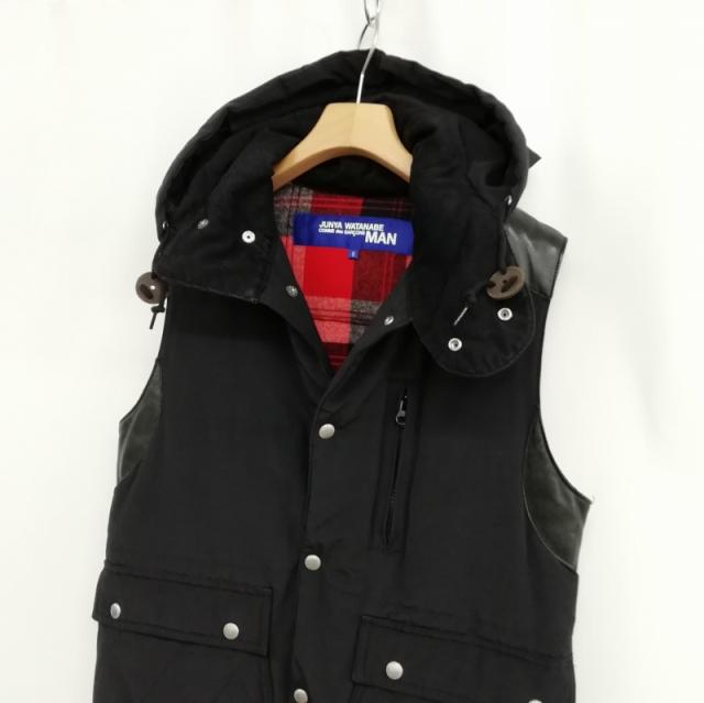 コムデギャルソン　ガンリュウ　ダウンベスト　ドット柄　ペールピンク COMME des GARCONS コムデギャルソン GIRL 22SS NI-S015 渋谷