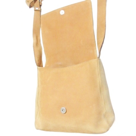中古】アイグナー AIGNER Munich ヌバックレザー ショルダーバッグ 
