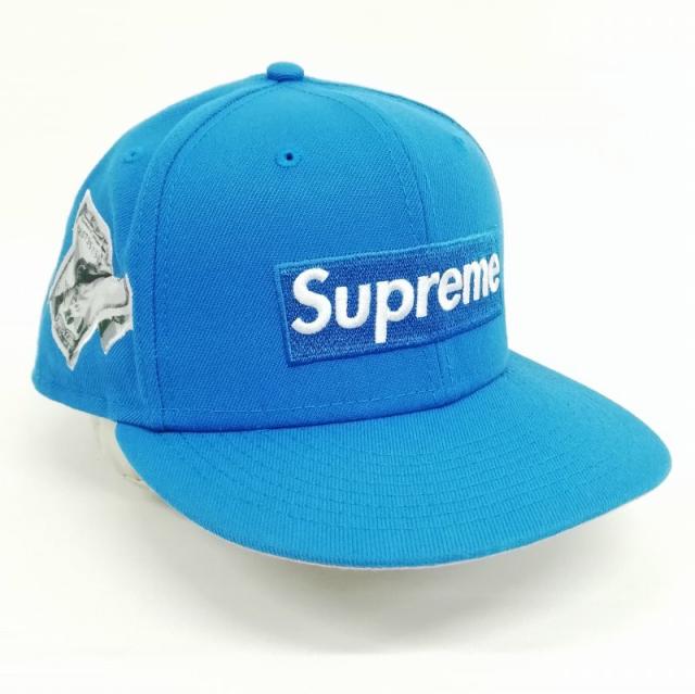 【中古】シュプリーム SUPREME 22AW Money Box Logo New Era ニューエラ キャップ ボックスロゴ 美品 7 5/8 60.6cmの通販は
