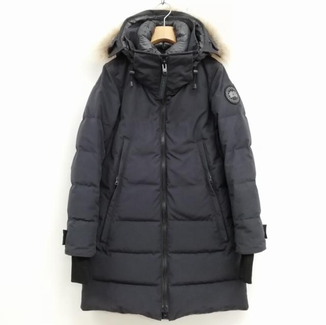 Canada Goose ブラック ダウンジャケット xs カナダグース ダウン