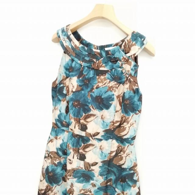 中古】ケイトスペード KATE SPADE ノースリーブ ワンピース ドレス 膝