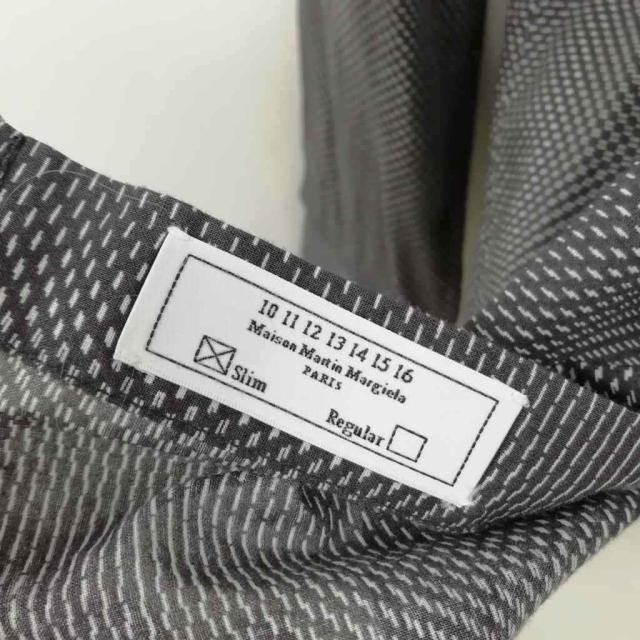 【中古】マルタンマルジェラ 10 Martin Margiela 10 ここのえ 本人期 シャツ ドレスシャツ 46 チャコールグレー 中古】マルタンマルジェラ 10 Martin Margiela 10 ここのえ 本人期