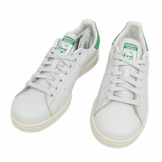 【中古】アディダス adidas D67361 STAN SMITH スタンスミス スニーカー レザー 天然皮革14年製 24cm ホワイト系