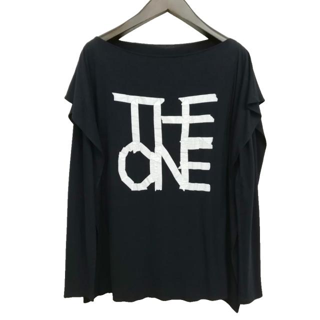 【中古】マルタンマルジェラ 1 Martin Margiela 1 ここのえ期 08AW THE ONE ロングスリーブ カットソー M ブラック