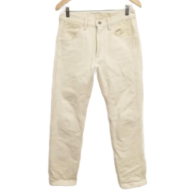 【中古】コモリ COMOLI 14F-03003 デニム パンツ ジーンズ 2 オフホワイト系 メンズ