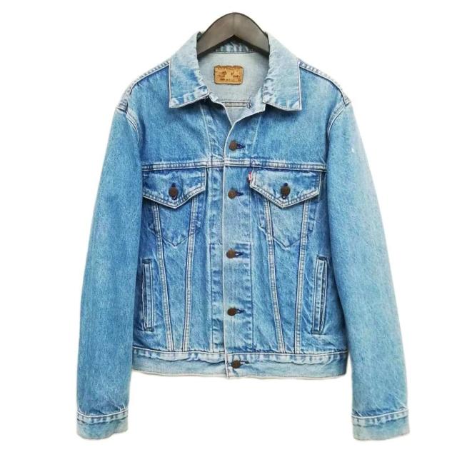 【中古】リーバイス Levi's 70506-0217 USA製 80s 87年製 ボタン裏743 ヴィンテージ デニムジャケット ジージャン 42