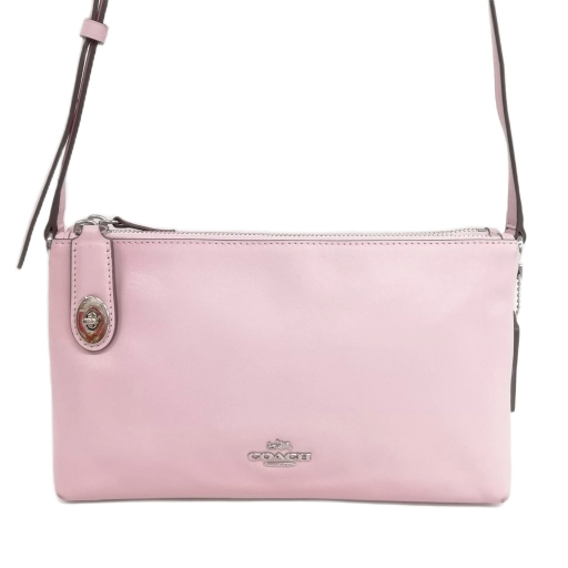 【中古】コーチ COACH 36552 クロスビー クロスボディ レザー ショルダーバッグ ピンク レディース