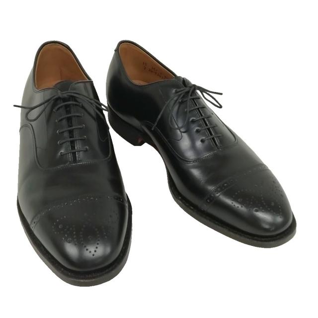 【中古】Johnston & Murphy Limited USA製 ストレートチップ ドレス シューズ 左右サイズ違い 美品 10 / 10.5_1