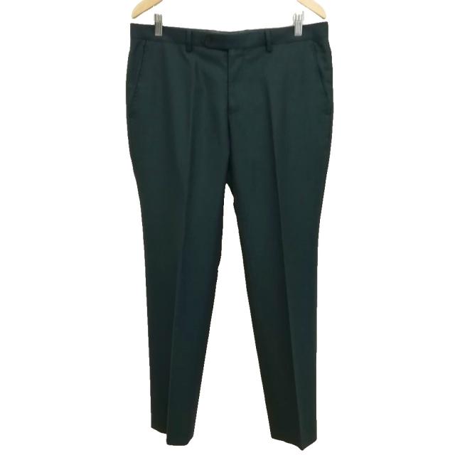 【中古】ジョセフ JOSEPH 2017 ジャガード シングル 2B スーツ セットアップ ジャケット スラックス 50 ネイビー_6