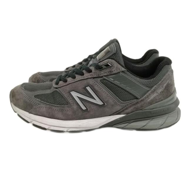 【中古】ニューバランス NEW BALANCE アローズ 別注 M990UA5 MADE IN USA スニーカー 26cm チャコール系 メンズ