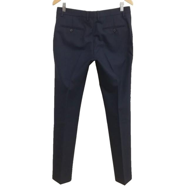 【中古】サンローラン パリ 14AW エディ期 シングル スーツ セットアップ ジャケット スラックス 46 / 48 ネイビー 紺_7