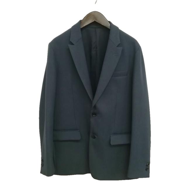 【中古】ミスターオリーブ MR.OLIVE シングル ジャケット テーラード ブレザー ポリエステル 美品 M チャコール