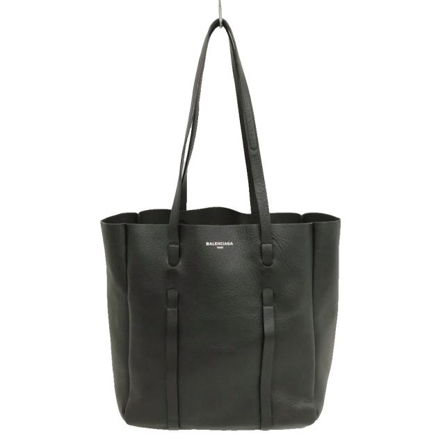 【中古】バレンシアガ BALENCIAGA エブリディトート XS レザー トートバッグ ショルダーバッグ ブラック レディース_1