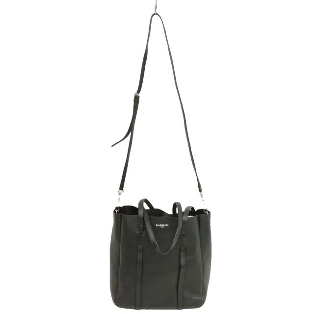 【中古】バレンシアガ BALENCIAGA エブリディトート XS レザー トートバッグ ショルダーバッグ ブラック レディース_2