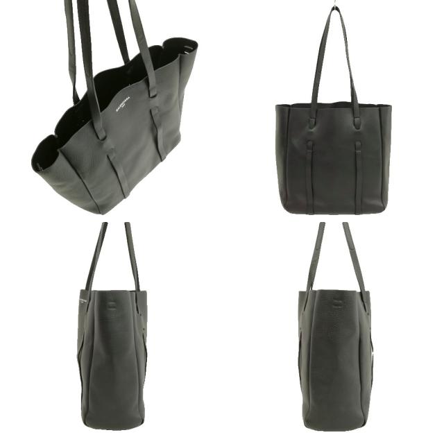【中古】バレンシアガ BALENCIAGA エブリディトート XS レザー トートバッグ ショルダーバッグ ブラック レディース_3