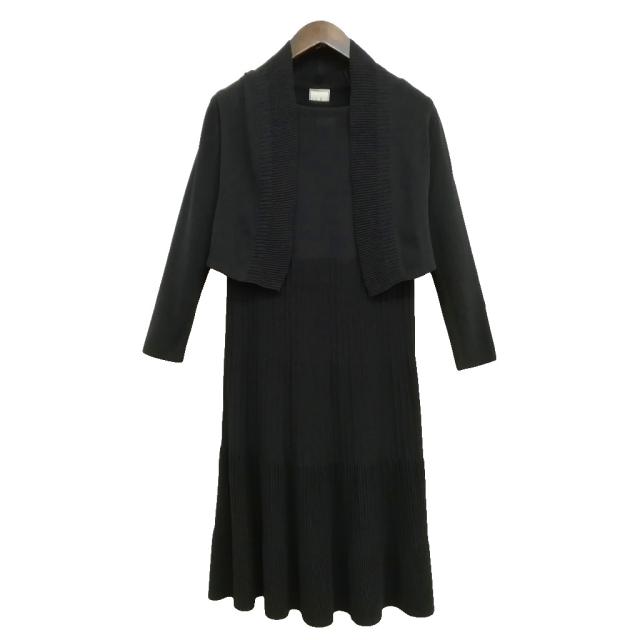 【中古】シビラ SYBILLA GBADG0-01590/GBSDG-03330 ニット ワンピース カーディガン セットアップ アンサンブル M