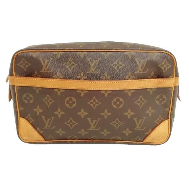 【中古】ルイヴィトン LOUIS VUITTON M51845 SL0940 コンピエーニュ28 モノグラム クラッチバッグ セカンドバッグ