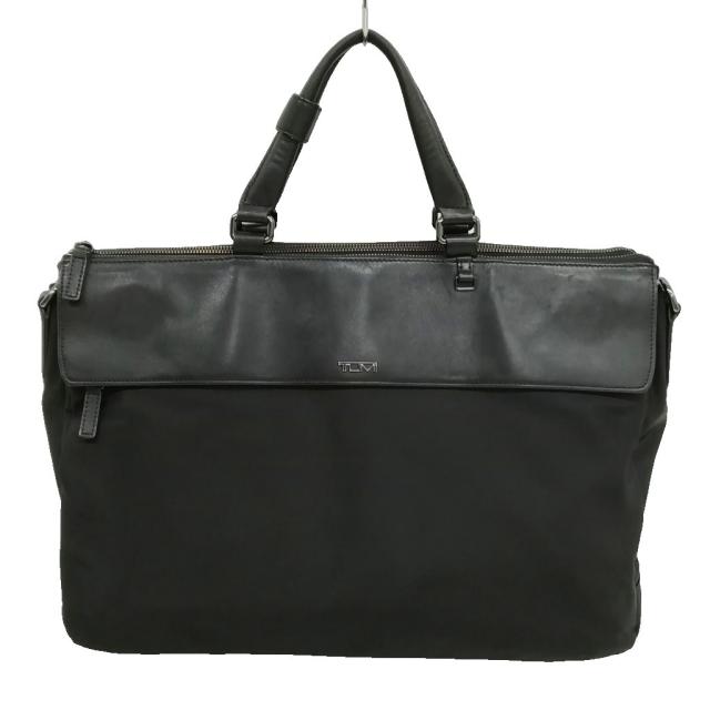 【中古】トゥミ TUMI 0481766DE VOYAGEUR CITY Bermuda Brief バミューダ ブリーフケース ビジネスバッグ ブラック