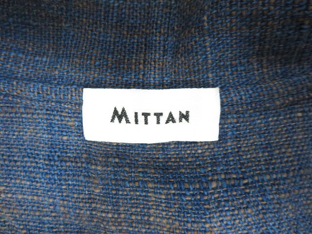 中古 ミタン Mittan ラオス コットン ロング シャツ ジャケット ガウン 藍 2 紺 ネイビー 0818 0090 メンズの通販はau Pay マーケット ブランド古着のベクトル