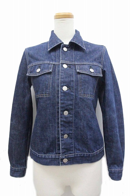 中古 ドミンゴ Domingo Dmg デニムジャケット Gジャン ジージャン アウター 長袖 1 インディゴ レディースの通販はau Wowma ブランド古着のベクトル