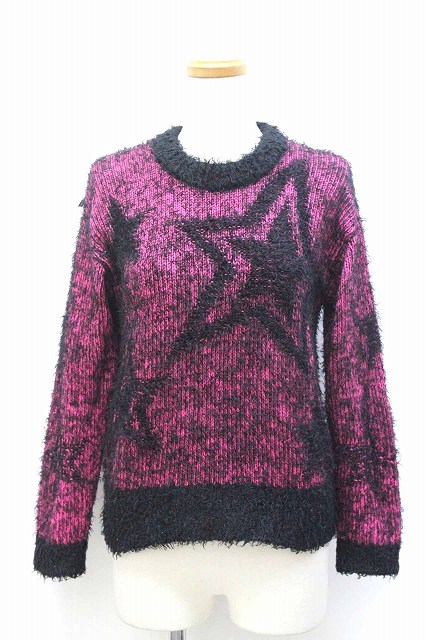 中古 ピンクラテ Pink Latte セーター シャギーニット カットソー 星 長袖 Xs ピンク 桃 Bt9 レディースの通販はau Pay マーケット ブランド古着のベクトル