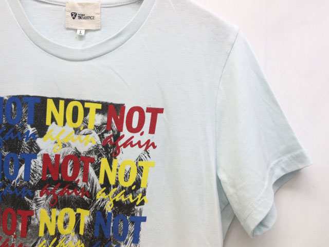 中古 タケオキクチ ミクスパイス Tk Mixpice Tシャツ カットソー プリント 半袖 L ライトブルー Zb メンズの通販はau Pay マーケット ブランド古着のベクトル