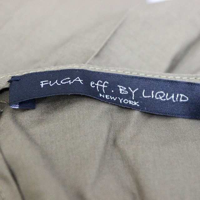 中古】フーガ FUGA eff.BY LIQUID ワンピース Vネック プリーツ