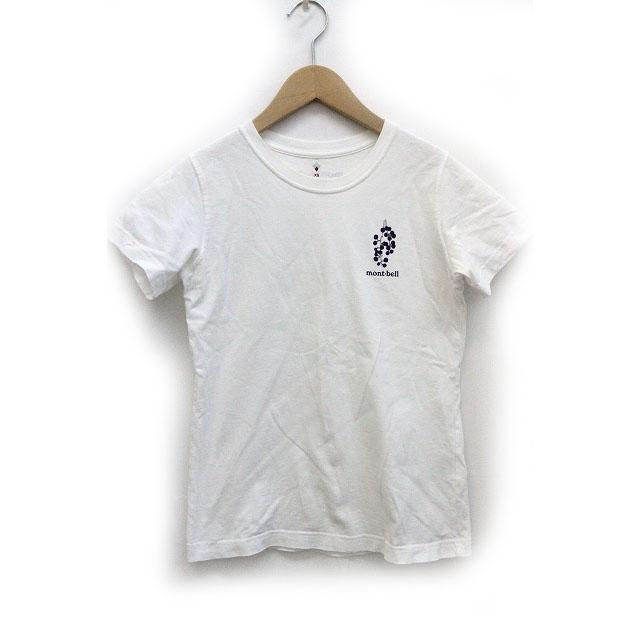 mont-bell モンベル　半袖　Ｔシャツ　150 中古】モンベル Montbell Tシャツ カットソー バックプリント