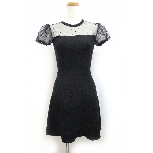 中古 レッドヴァレンティノ Red Valentino ワンピース ニット チュール切替 半袖 Xs 黒 ブラック Z レディースの通販はau Pay マーケット ブランド古着のベクトル 中古 レッドヴァレンティノ Red Valentino ワンピース ニット チュール切替 半袖 Xs 黒 ブラック Z レディースの通販はau Pay マーケット ブランド古着のベクトル