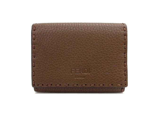 中古】フェンディ FENDI 8M0217 セレリア ローマンレザー 名刺入れ