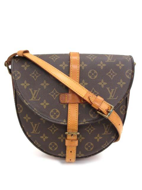 【中古】ルイヴィトン LOUIS VUITTON M51232 モノグラム シャンティGM ショルダーバッグ レディースの通販は