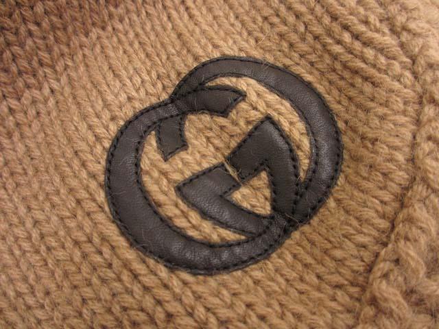 中古】グッチ GUCCI 164871 キャメル100％ タートルネック