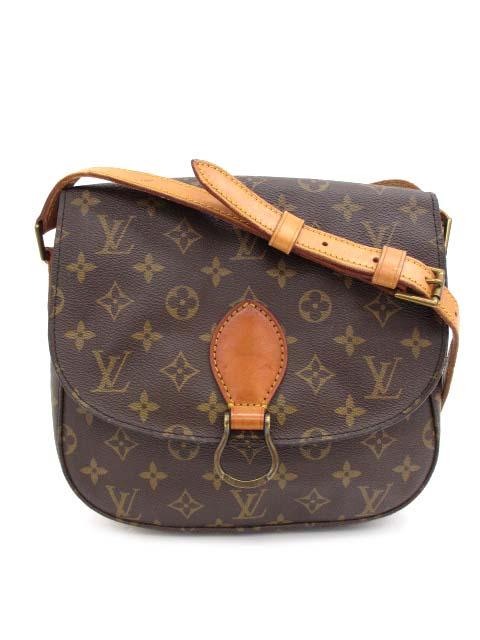 【中古】ルイヴィトン LOUIS VUITTON M51242 モノグラム サンクルーGM ショルダーバッグ レディースの通販は