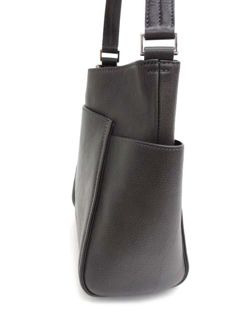 【中古】ヒロフ HIROFU  ストラーダ レザーショルダーバッグ M 本革 レディースの通販は