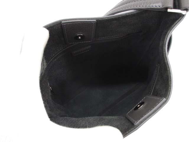 【中古】ヒロフ HIROFU  ストラーダ レザーショルダーバッグ M 本革 レディースの通販は