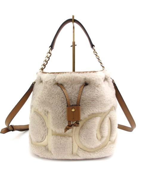 中古】ジミーチュウ JIMMY CHOO JUNO S シアリング バケット