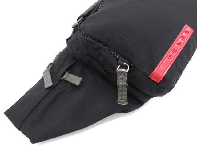 中古】プラダ PRADA 4VA056 ナイロン ウエストバッグ ボディ
