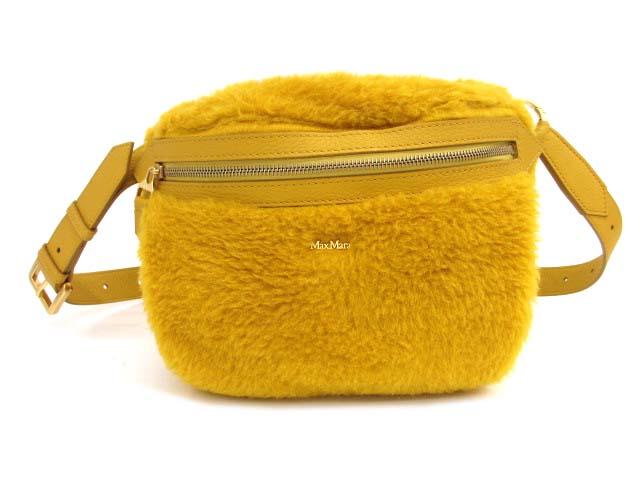【中古】マックスマーラ MAX MARA  22-23AW BANANE テディ Teddy Bag ショルダーバッグ ボディバッグ 451614246 レディース