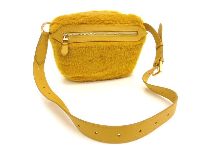 【中古】マックスマーラ MAX MARA  22-23AW BANANE テディ Teddy Bag ショルダーバッグ ボディバッグ 451614246 レディース 中古】マックスマーラ MAX MARA 22-23AW BANANE テディ Teddy Bag