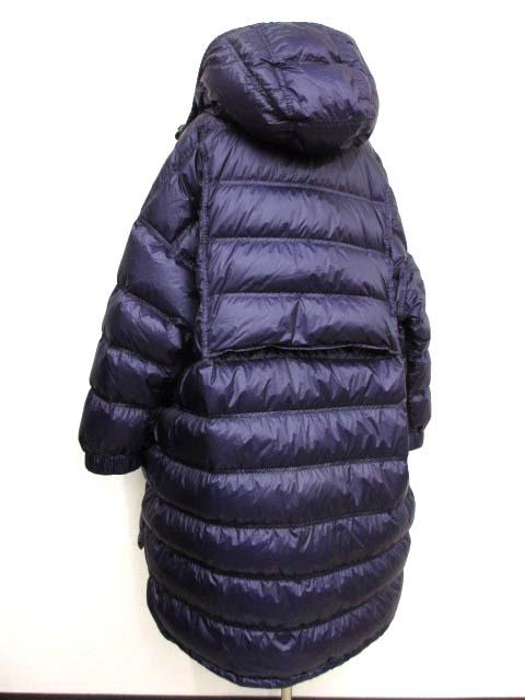 中古】モンクレール MONCLER HAEFELI ワイドシルエット ダウンポンチョ