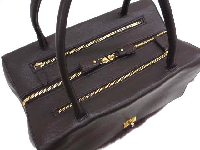 【中古】アニヤハインドマーチ ANYA HINDMARCH 24AW シートン トップハンドル トートバッグ シアリング レディース_5
